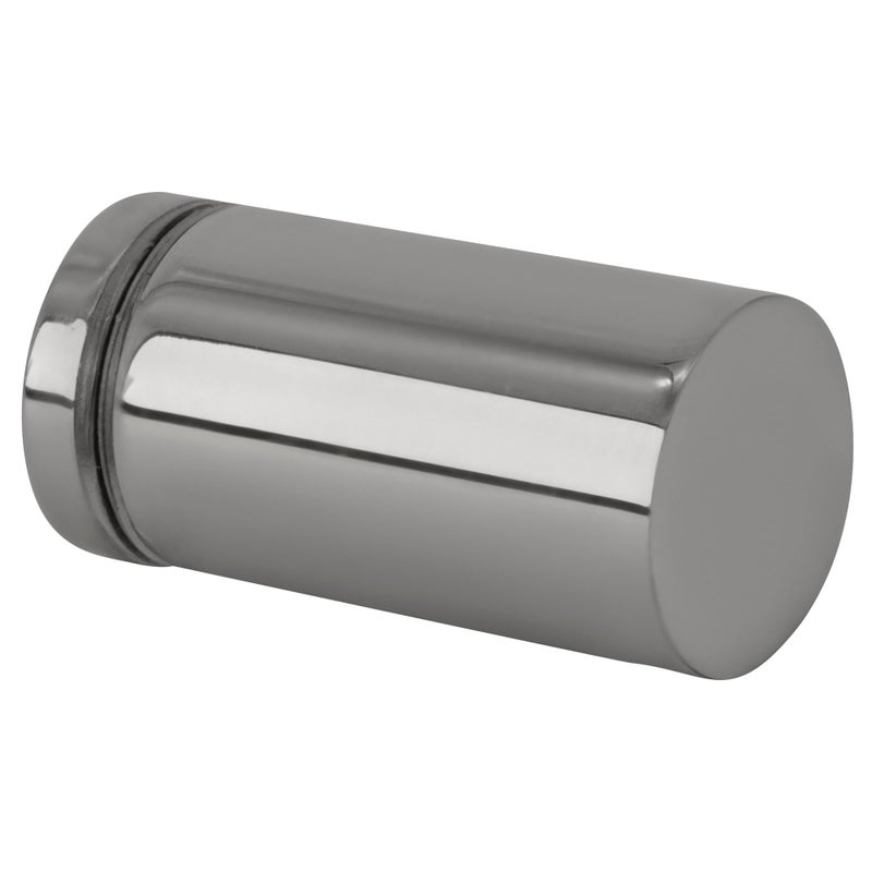 CRL C.R. LAURENCE SDK212CH CRL Chrome Cylinder Style Single-Sided Shower Door Knob - Image 1